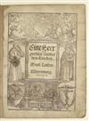 LUTHER, MARTIN. Eine Heerpredigt widder den Turcken. 1529